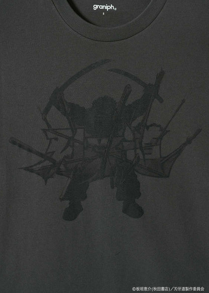 Baki the Grappler: The Invicible Samurai x Graniph Fashion Collection - Musashi Miyamoto T-Shirt [Release Jun 9, 2026]