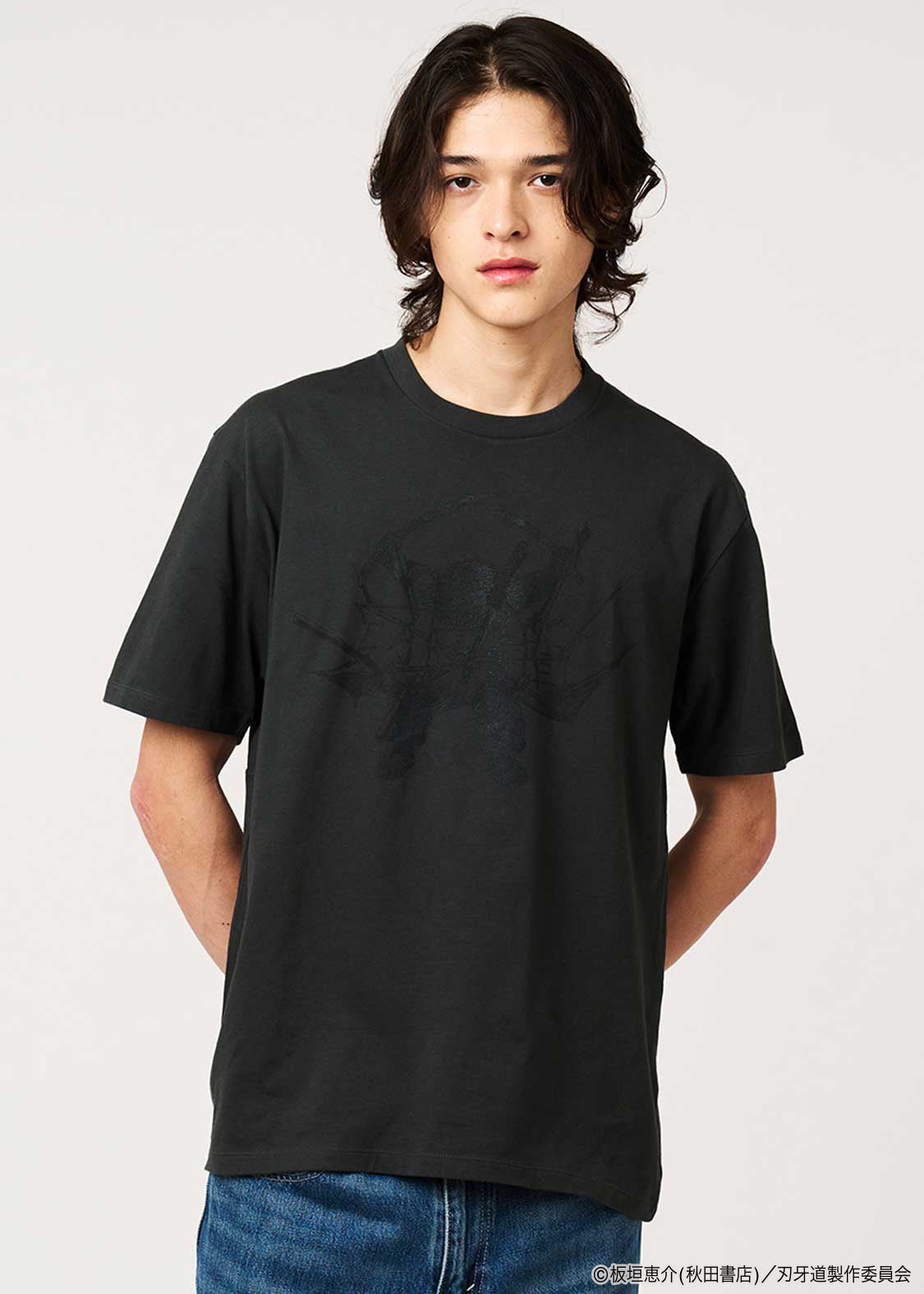 Baki the Grappler: The Invicible Samurai x Graniph Fashion Collection - Musashi Miyamoto T-Shirt [Release Jun 9, 2026]