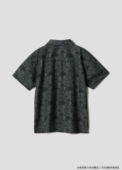 Baki the Grappler: The Invicible Samurai x Graniph Fashion Collection - Otokodachi Open Collar Shirt [Release Jun 9, 2026]