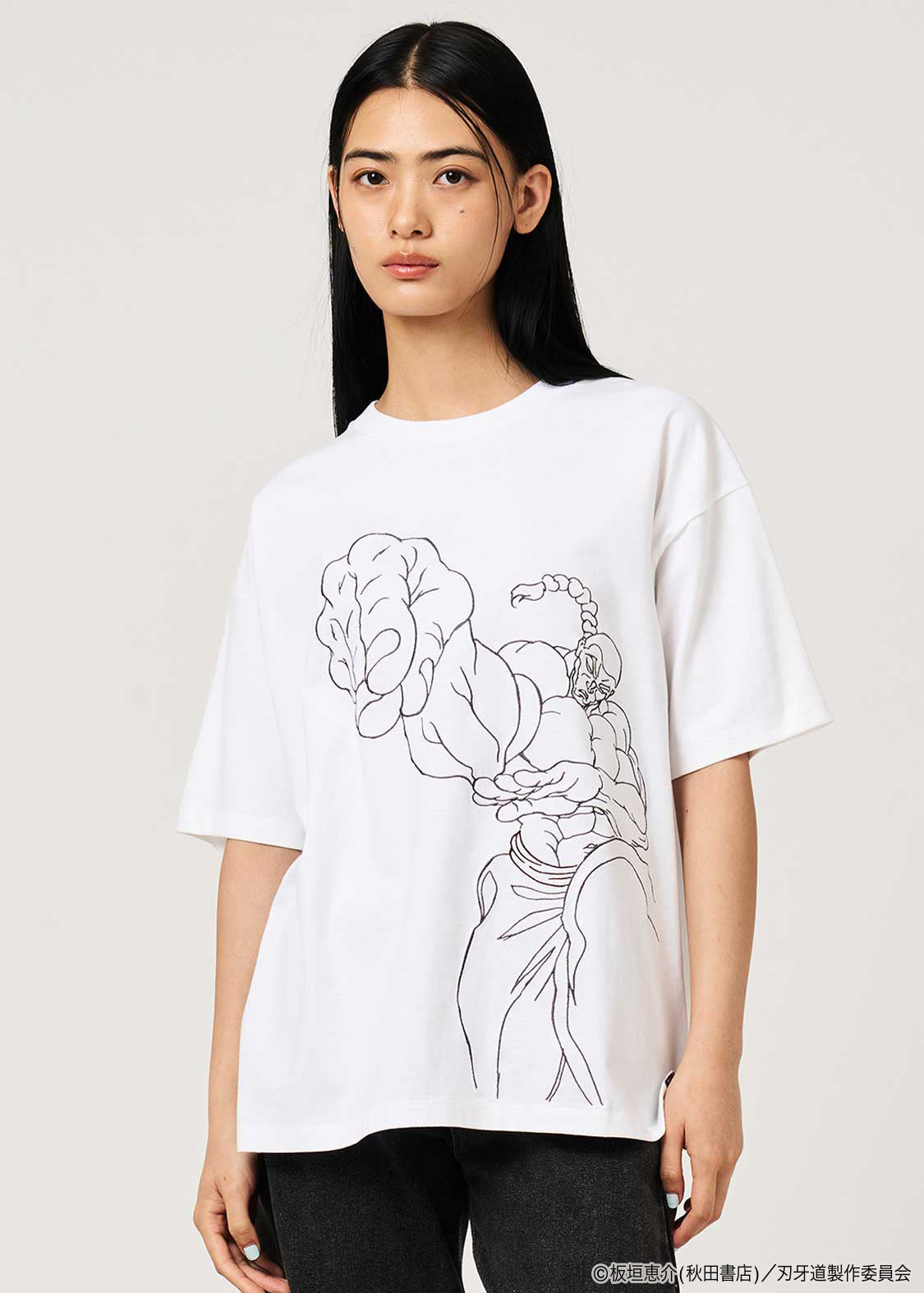 Baki the Grappler: The Invicible Samurai x Graniph Fashion Collection - Retsu Kaioh T-Shirt [Release Jun 9, 2026]