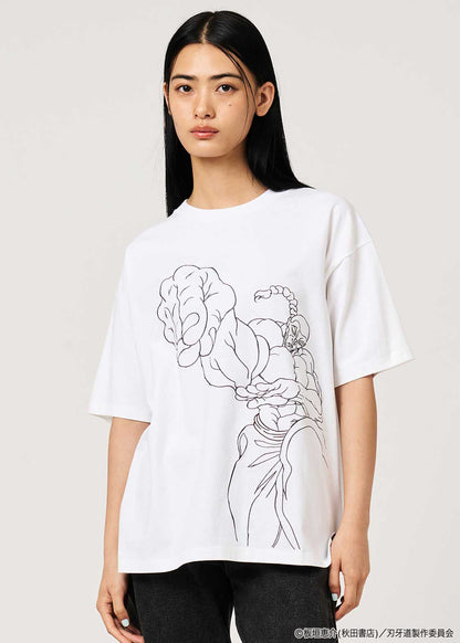Baki the Grappler: The Invicible Samurai x Graniph Fashion Collection - Retsu Kaioh T-Shirt [Release Jun 9, 2026]