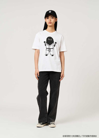 Baki the Grappler: The Invicible Samurai x Graniph Fashion Collection - The Sanchin Stance Shadow T-Shirt [Release Jun 9, 2026]