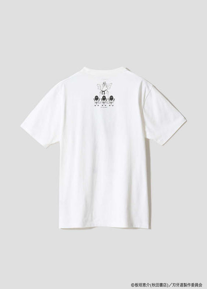 Baki the Grappler: The Invicible Samurai x Graniph Fashion Collection - The Sanchin Stance Shadow T-Shirt [Release Jun 9, 2026]