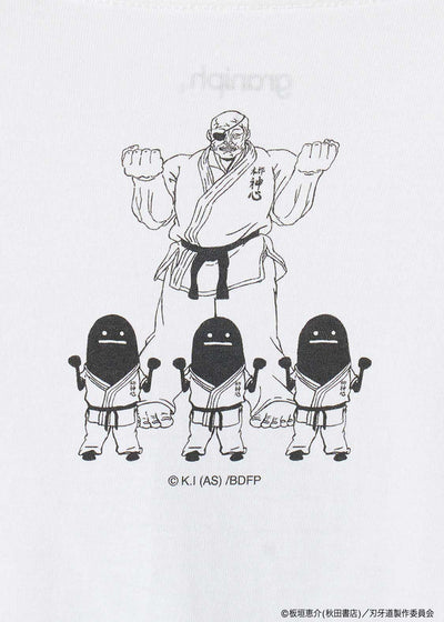 Baki the Grappler: The Invicible Samurai x Graniph Fashion Collection - The Sanchin Stance Shadow T-Shirt [Release Jun 9, 2026]