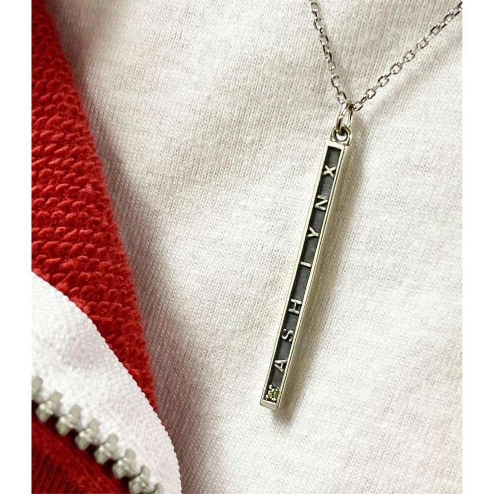 Banana Fish - ASH LYNX Stick Necklace Silver925 x Peridot ver.