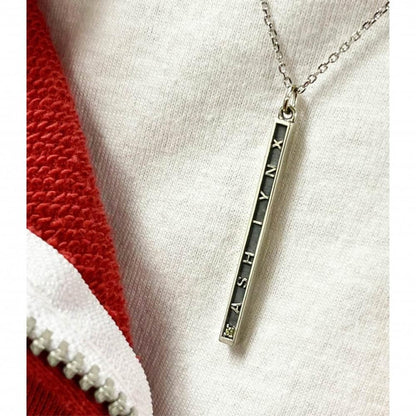 Banana Fish - ASH LYNX Stick Necklace Silver925 x Peridot ver.