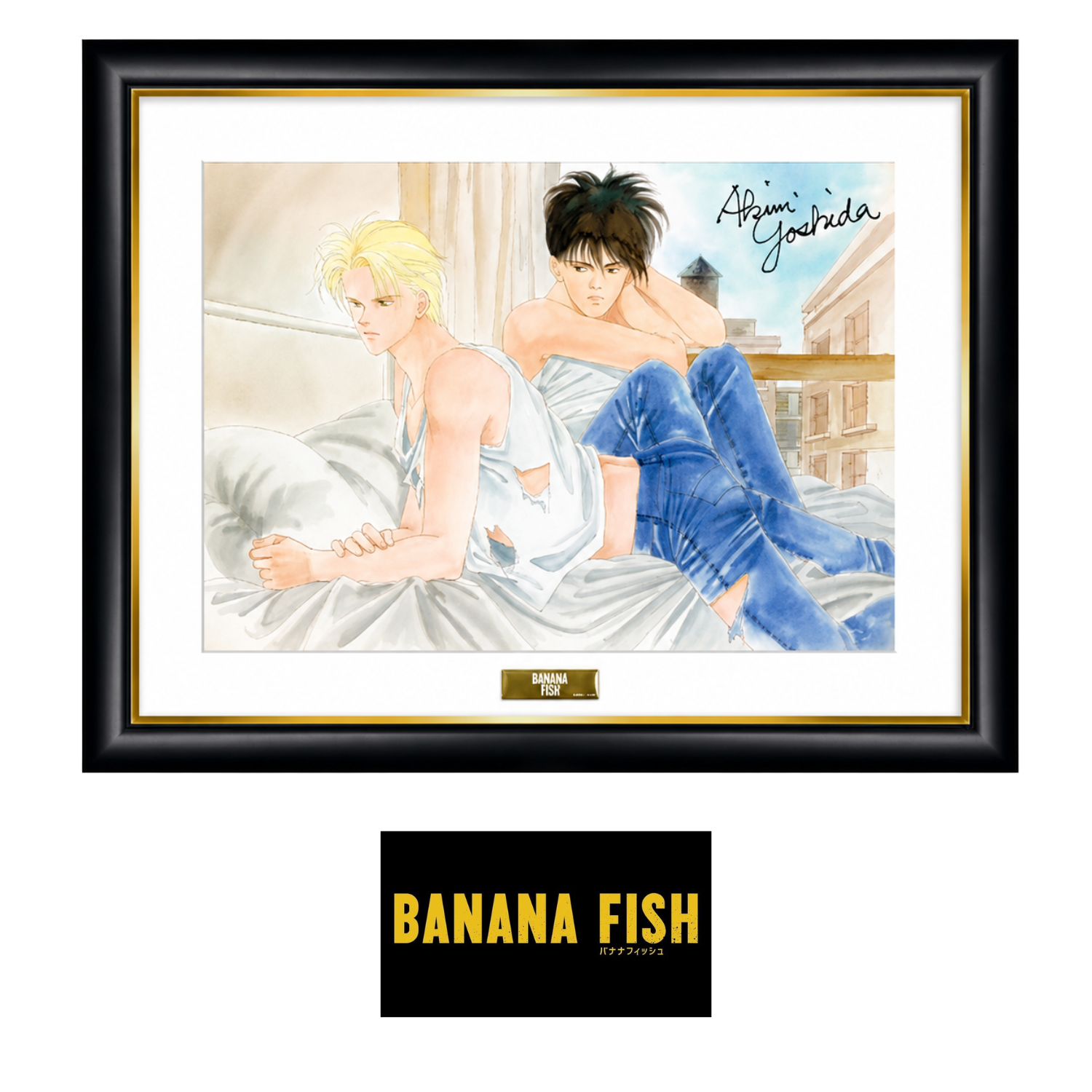 Banana Fish - BANANA FISH Original Drawing Reproduction Digitally Signed  by Akimi Yoshida