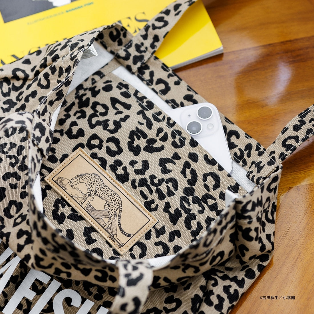 Banana Fish - Leopard Print Tote Bag [Pre-Order Dec 2026]