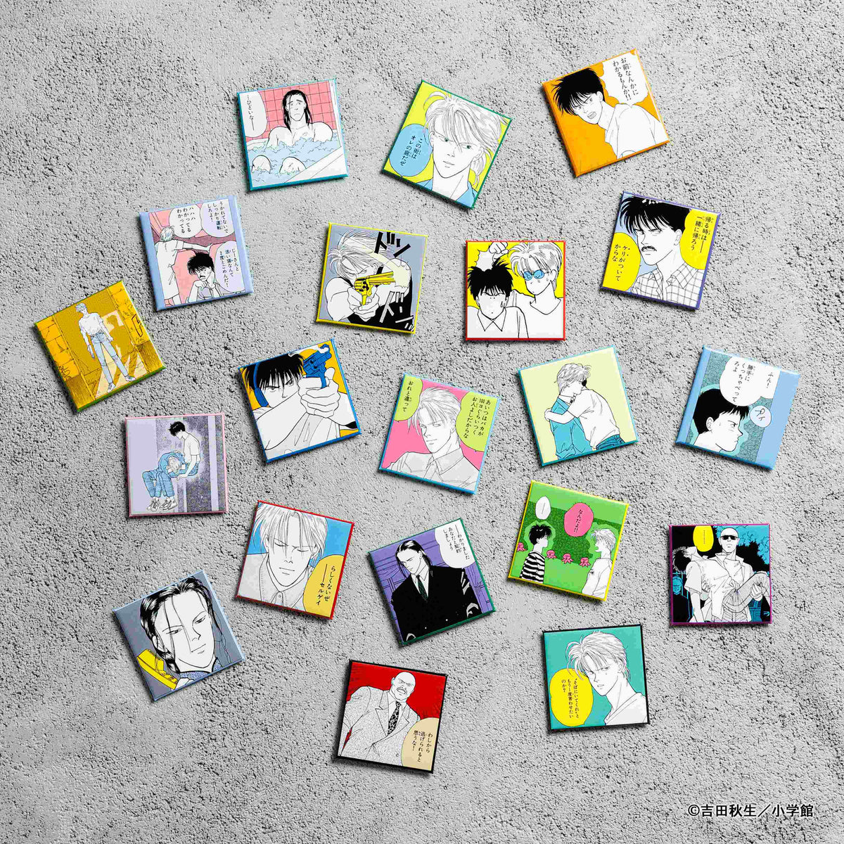 Banana Fish - Trading Can Magnet (Complete Set of 20 Types)