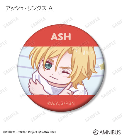 Banana Fish - Trading Yurukoma Matte Can Badge Complete Set of 9 Types [Pre-Order Mar 2026]