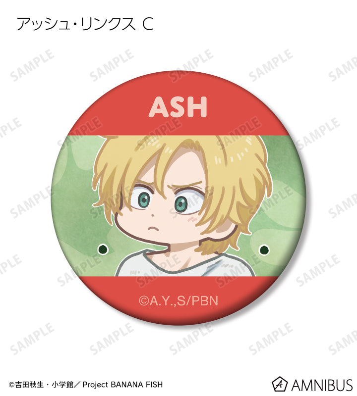 Banana Fish - Trading Yurukoma Matte Can Badge Complete Set of 9 Types [Pre-Order Mar 2026]