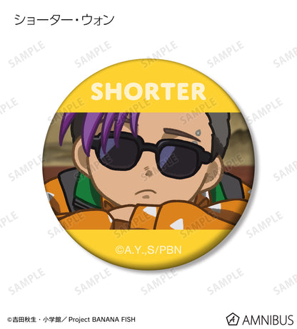 Banana Fish - Trading Yurukoma Matte Can Badge Complete Set of 9 Types [Pre-Order Mar 2026]