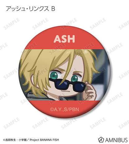 Banana Fish - Trading Yurukoma Matte Can Badge Complete Set of 9 Types [Pre-Order Mar 2026]