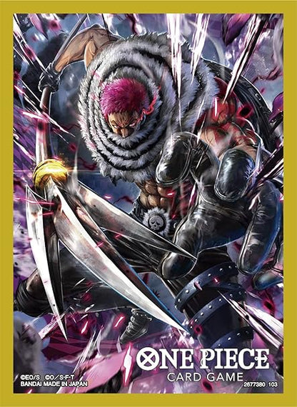 BANDAI ONE PIECE CARD GAME OFFICIAL CARD SLEEVES 3 - CHARLOTTE KATAKURI