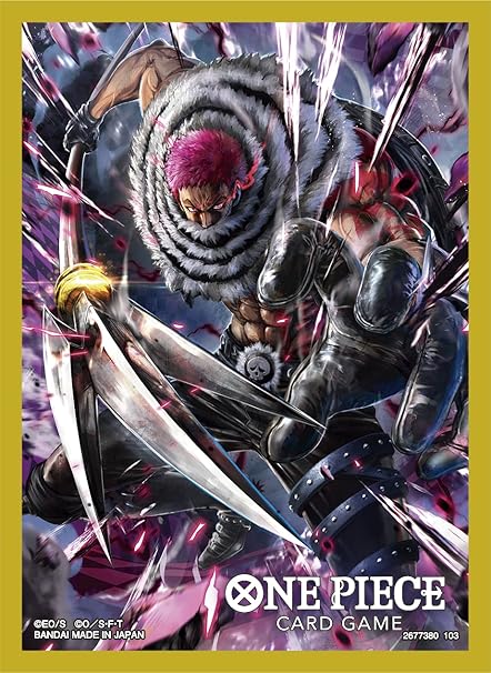 BANDAI ONE PIECE CARD GAME OFFICIAL CARD SLEEVES 3 - CHARLOTTE KATAKURI