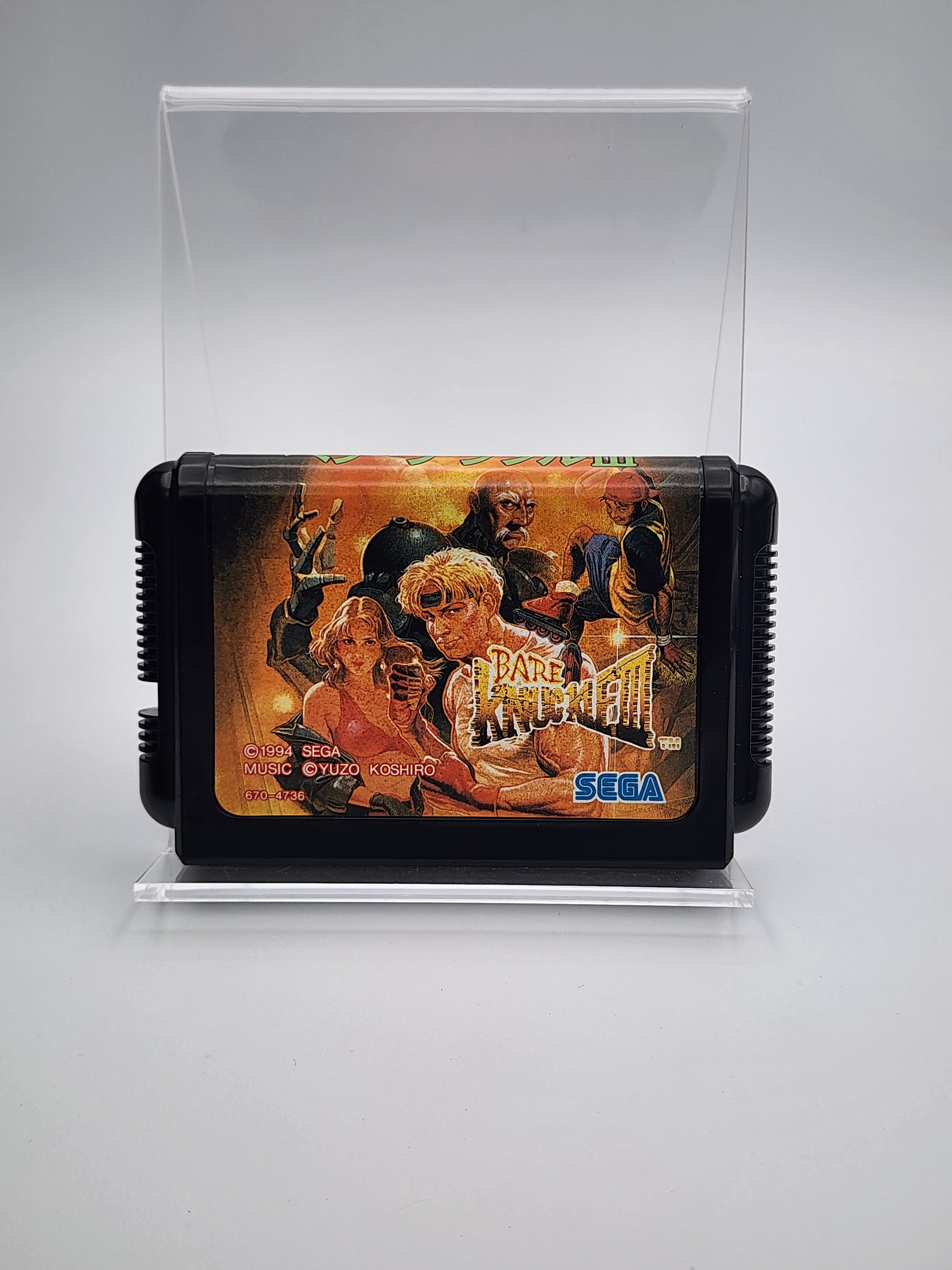 [USED JAPAN] Bare Knuckle III Megadrive [BKIII2]