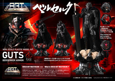 Berserk Build Art Masterline - Plastic Model Kit Guts Rage Ver. PARTIALLY PRE-PAINTED KIT [Pre-Order Dec 2025]