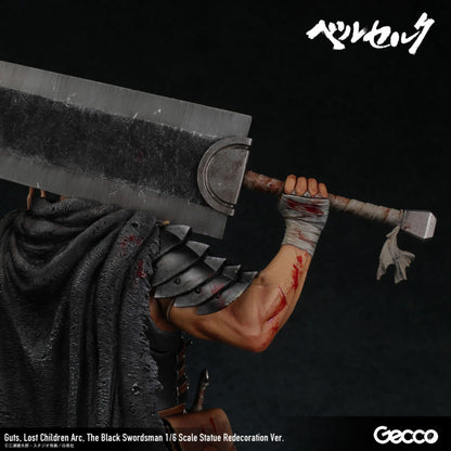 Berserk Gecco - Guts Lost Children Arc The Black Swordsman 1/6 Scale Statue Redecoration Ver.