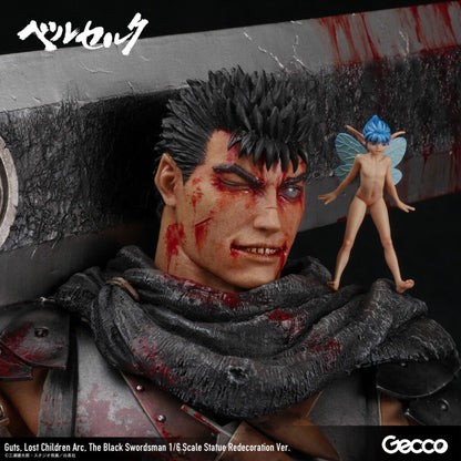 Berserk Gecco - Guts Lost Children Arc The Black Swordsman 1/6 Scale Statue Redecoration Ver.