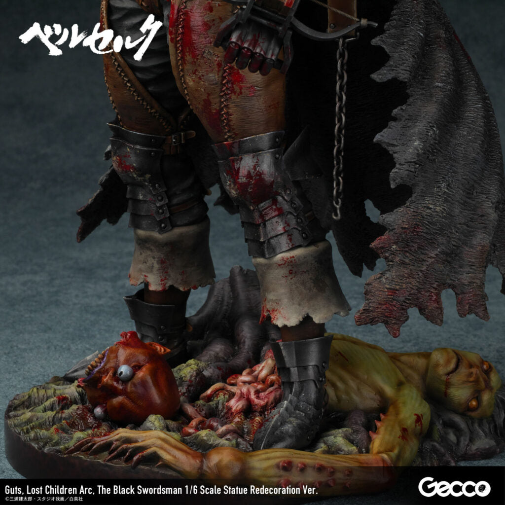 Berserk Gecco - Guts Lost Children Arc The Black Swordsman 1/6 Scale Statue Redecoration Ver.