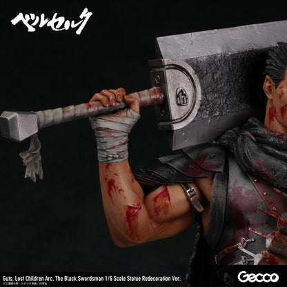 Berserk Gecco - Guts Lost Children Arc The Black Swordsman 1/6 Scale Statue Redecoration Ver.