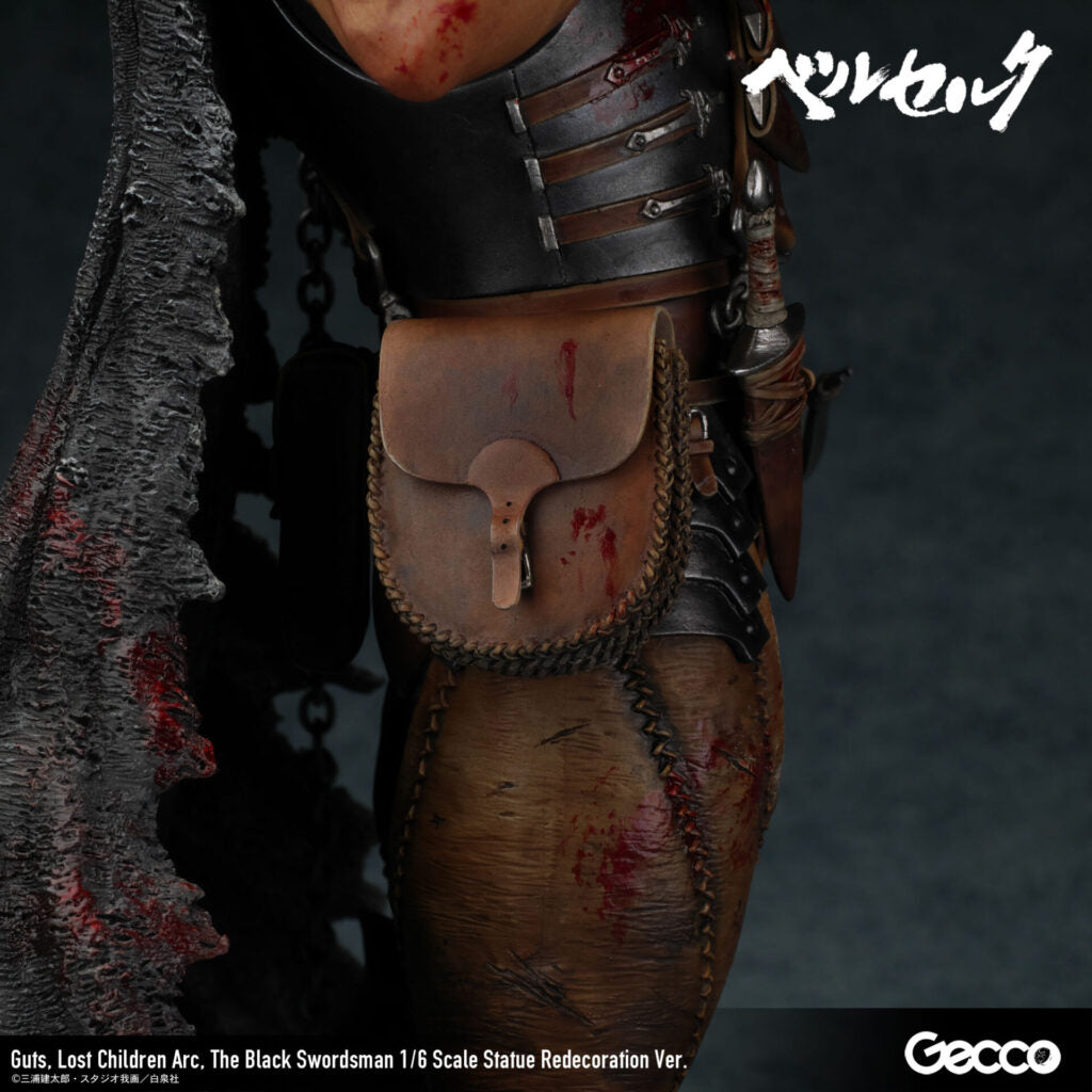 Berserk Gecco - Guts Lost Children Arc The Black Swordsman 1/6 Scale Statue Redecoration Ver.