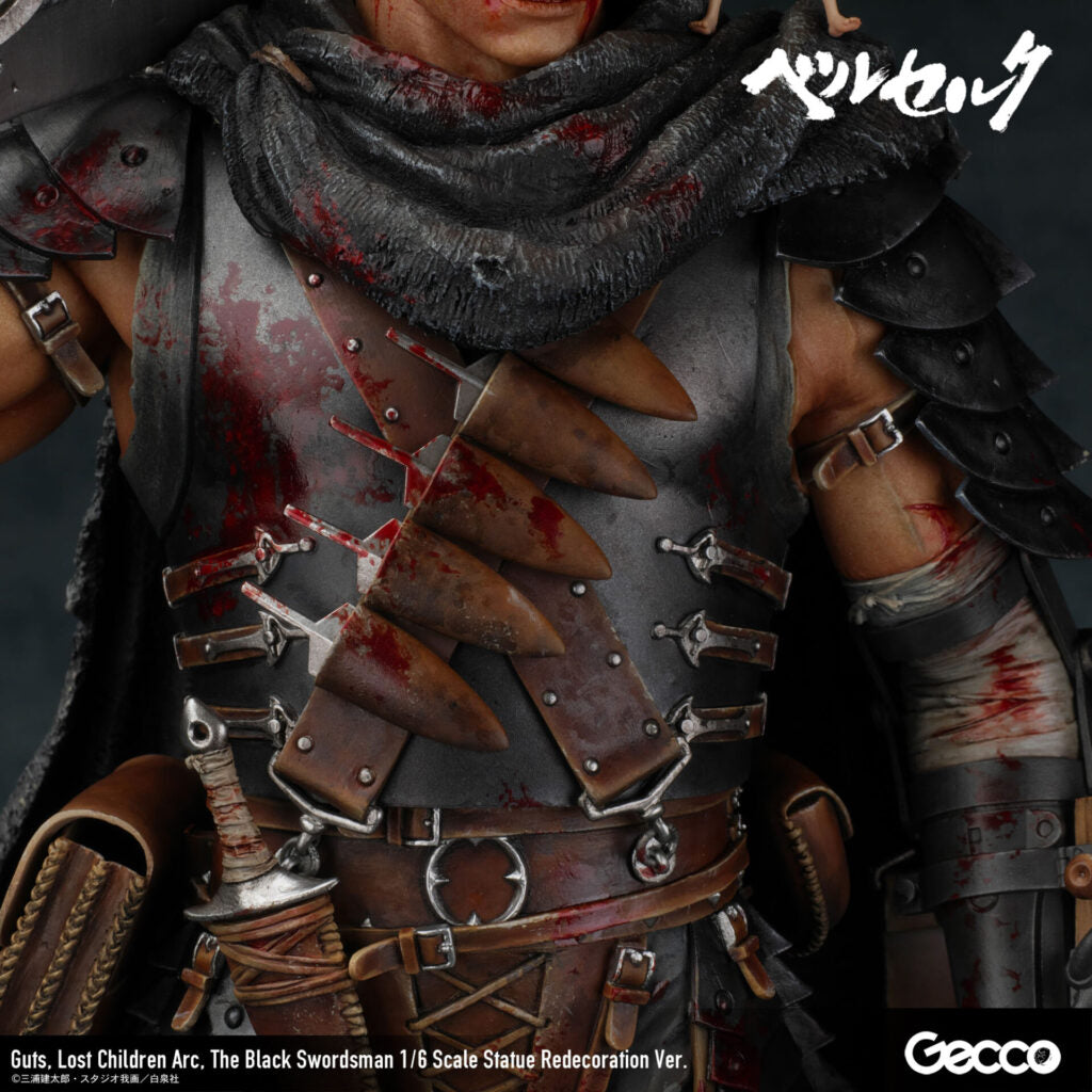 Berserk Gecco - Guts Lost Children Arc The Black Swordsman 1/6 Scale Statue Redecoration Ver.