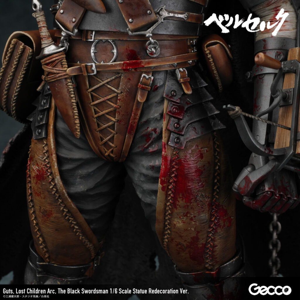 Berserk Gecco - Guts Lost Children Arc The Black Swordsman 1/6 Scale Statue Redecoration Ver.