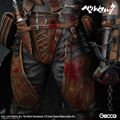 Berserk Gecco - Guts Lost Children Arc The Black Swordsman 1/6 Scale Statue Redecoration Ver.