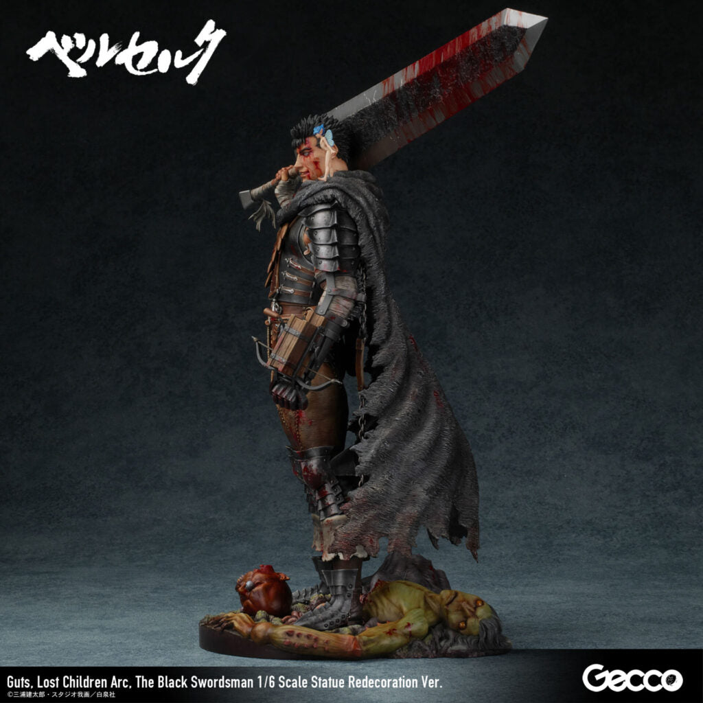 Berserk Gecco - Guts Lost Children Arc The Black Swordsman 1/6 Scale Statue Redecoration Ver.