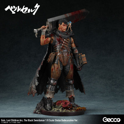 Berserk Gecco - Guts Lost Children Arc The Black Swordsman 1/6 Scale Statue Redecoration Ver.