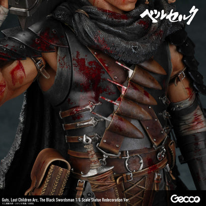 Berserk Gecco - Guts Lost Children Arc The Black Swordsman 1/6 Scale Statue Redecoration Ver.