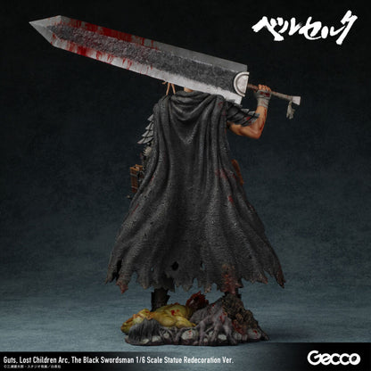 Berserk Gecco - Guts Lost Children Arc The Black Swordsman 1/6 Scale Statue Redecoration Ver.