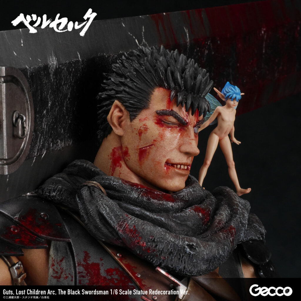 Berserk Gecco - Guts Lost Children Arc The Black Swordsman 1/6 Scale Statue Redecoration Ver.