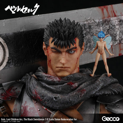 Berserk Gecco - Guts Lost Children Arc The Black Swordsman 1/6 Scale Statue Redecoration Ver.