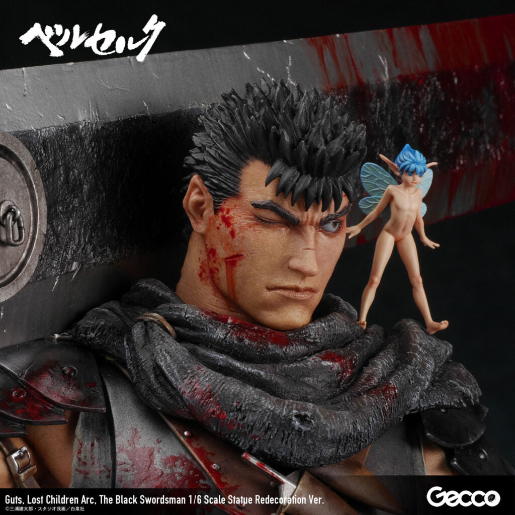 Berserk Gecco - Guts Lost Children Arc The Black Swordsman 1/6 Scale Statue Redecoration Ver.