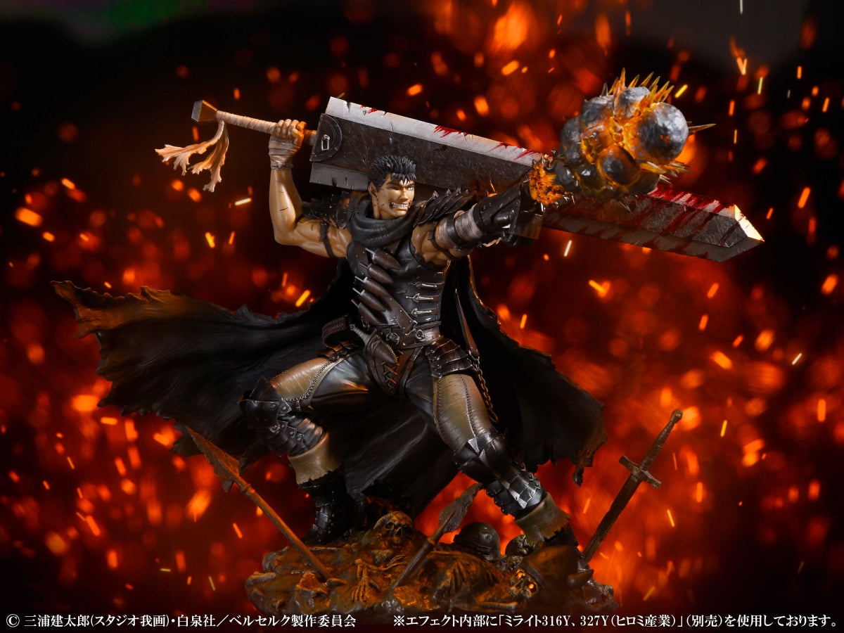 Berserk Medicos Figure - Guts Black Swordsman Ver.