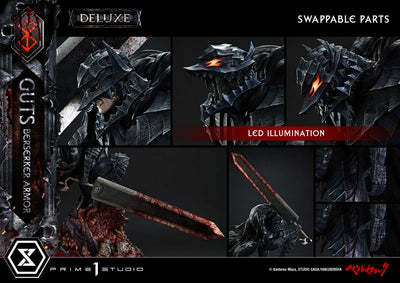 Berserk Ultimate Premium Masterline - Grunbeld VS Guts Berserker Armor Guts Deluxe Version [Pre-Order Mar 2027]