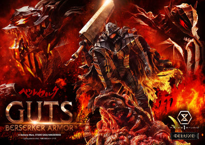 Berserk Ultimate Premium Masterline - Grunbeld VS Guts Berserker Armor Guts Deluxe Version [Pre-Order Mar 2027]
