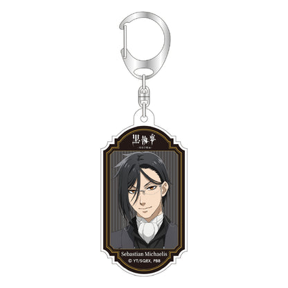 Black Butler Boarding School Arc - Acrylic Key Chain Complete Set of 6 Types [Pre-Order Apr 2026]