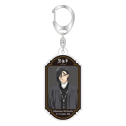 Black Butler Boarding School Arc - Acrylic Key Chain Complete Set of 6 Types [Pre-Order Apr 2026]