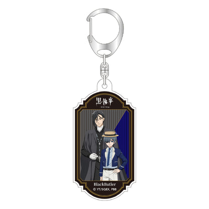 Black Butler Boarding School Arc - Acrylic Key Chain Complete Set of 6 Types [Pre-Order Apr 2026]