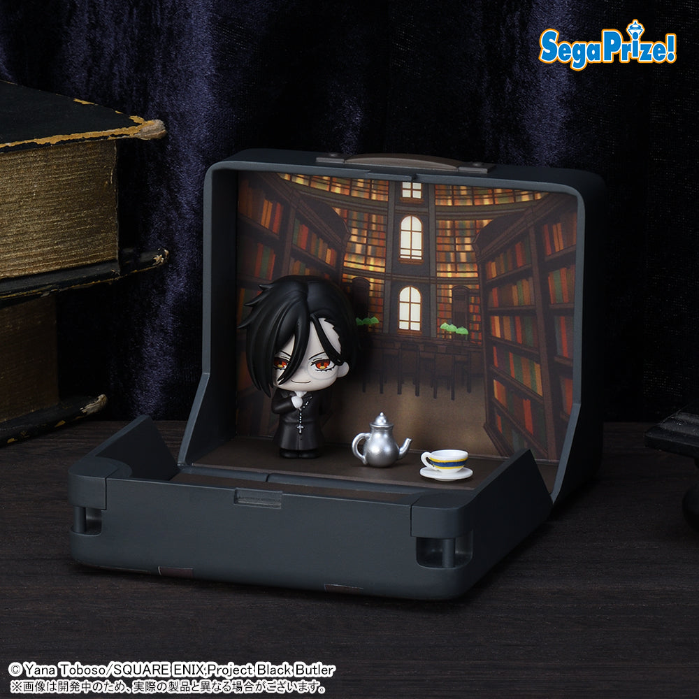 Black Butler Boarding School Arc Petite World Memories Mini Figure - Sebastian Michaelis