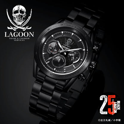 Black Lagoon 25th Anniversary Chronograph Watch - Lagoon Trading Compagny Edition [Pre-Order Oct 2026]