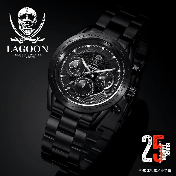 Black Lagoon 25th Anniversary Chronograph Watch - Lagoon Trading Compagny Edition [Pre-Order Oct 2026]