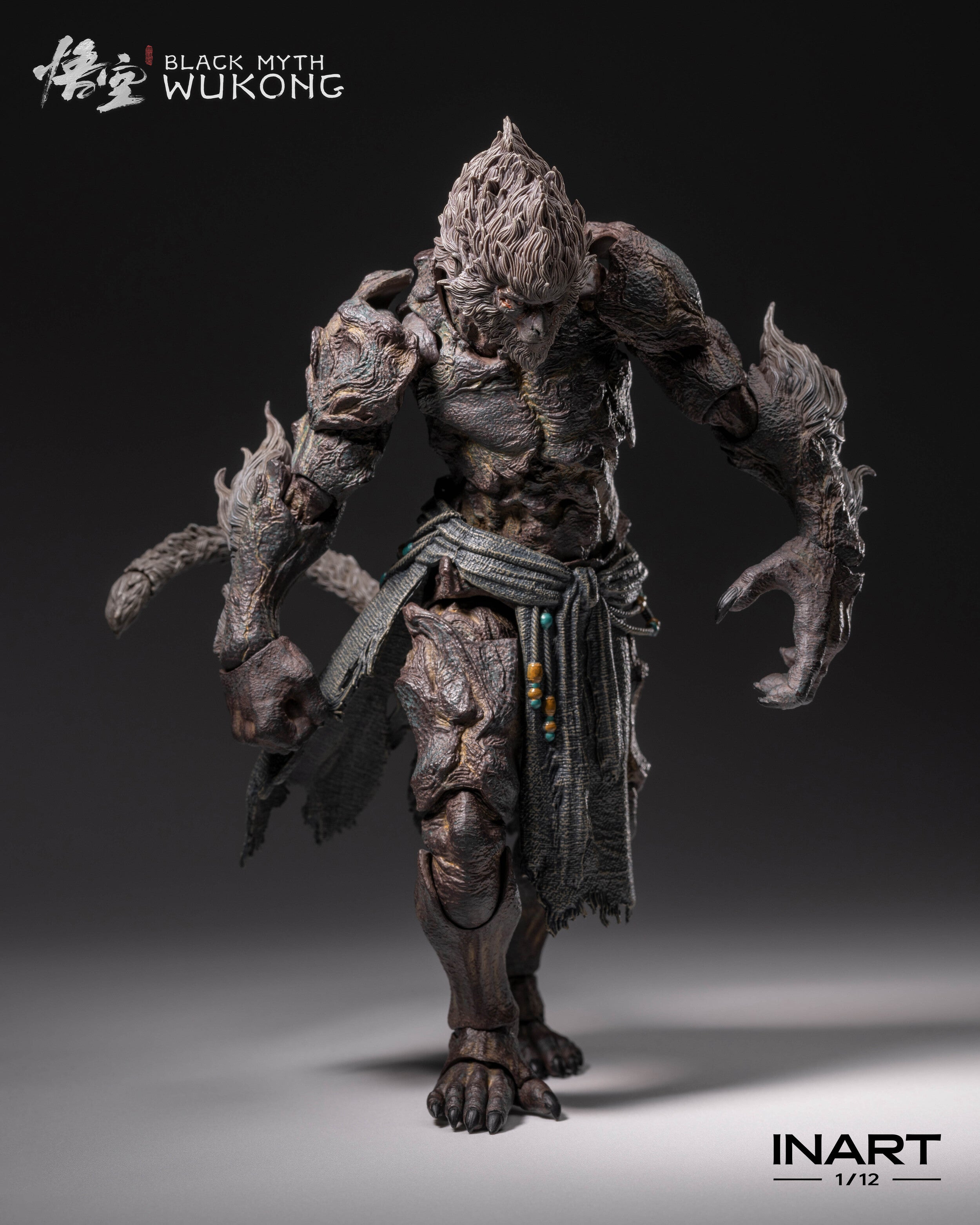Black Myth: Wukong 1/12 Scale Action Figure - Stone Monkey [Pre