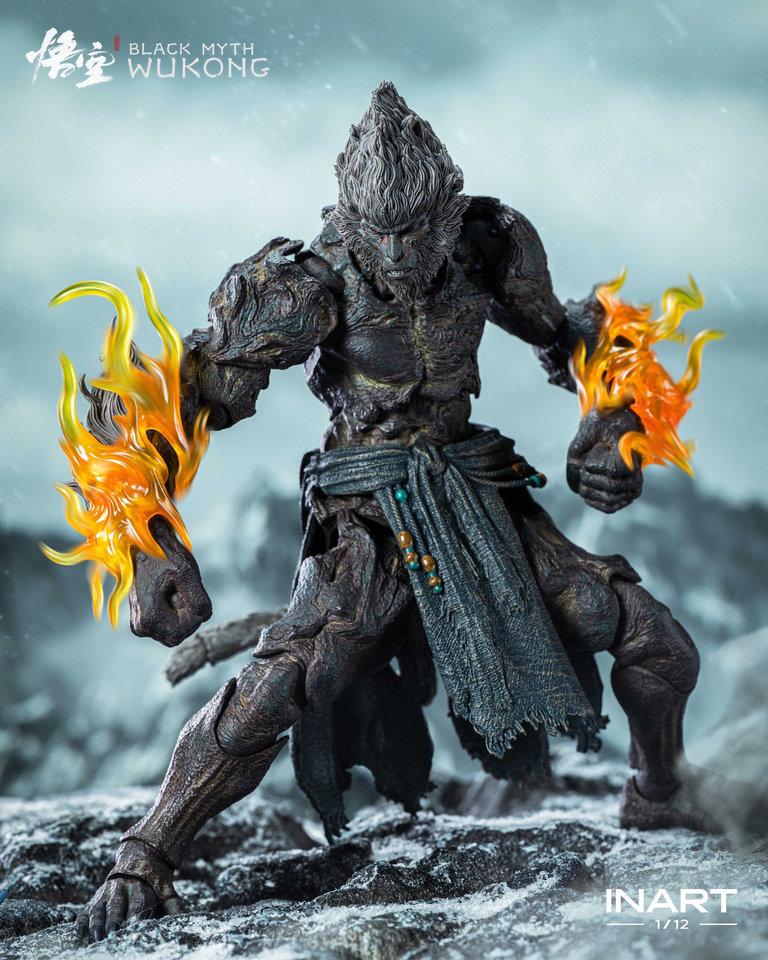 Black Myth: Wukong 1/12 Scale Action Figure - Stone Monkey [Pre