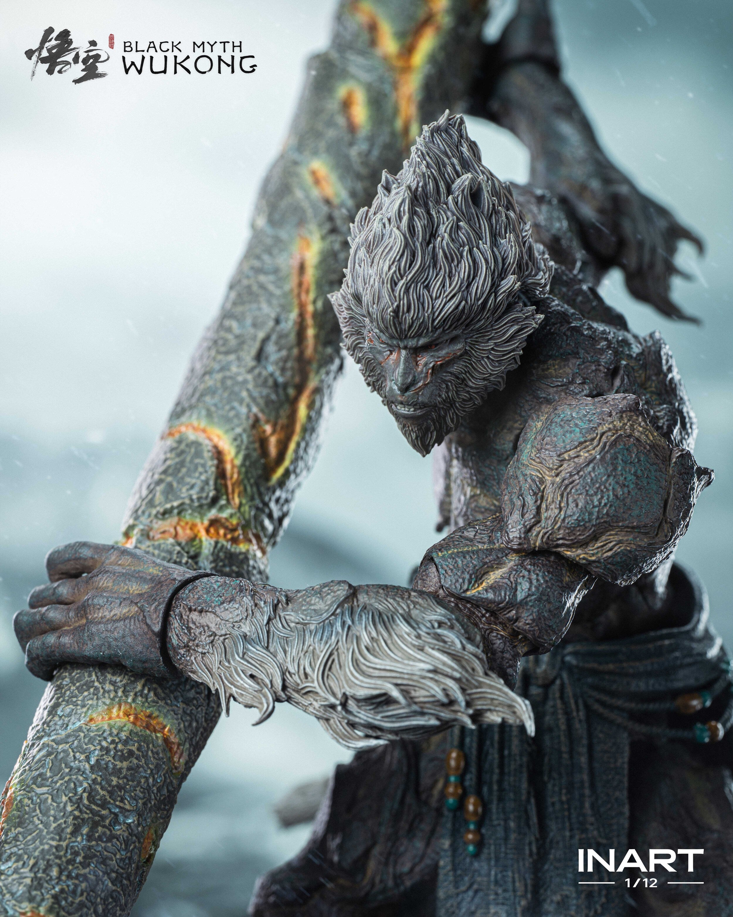 Black Myth: Wukong 1/12 Scale Action Figure - Stone Monkey [Pre