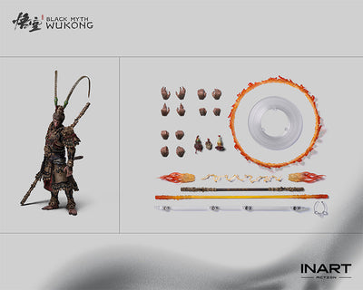 Black Myth: Wukong 1/12 Scale Action Figure INART - The Destined One Great Sage's Golden Armor Ver. [Pre-Order Dec 2026]