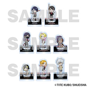 Bleach the Locus of Brave 2 Exhibition - Deformed Character Mini Acrylic Stand 2nd Edition Gotei High School Girls Complete Set of 8 Types